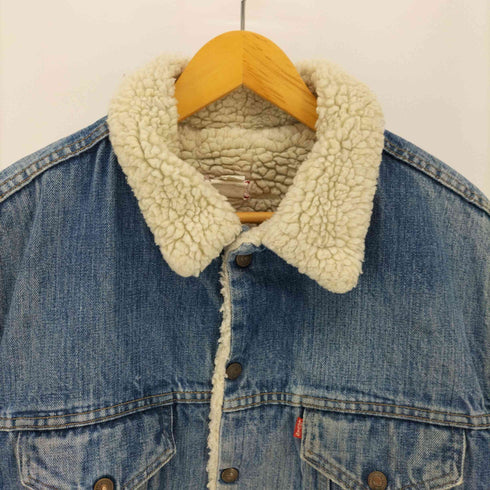リーバイス Levis 70S USA製 70605 裏ボア デニム トラッカージャケット メンズ 48
