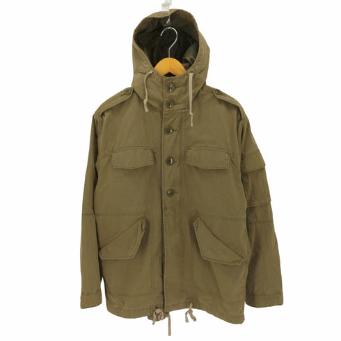 ギャップ Gap 00S OLD ミリタリー フーデッド ジャケット メンズ import:S