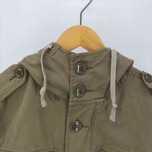 ギャップ Gap 00S OLD ミリタリー フーデッド ジャケット メンズ import:S