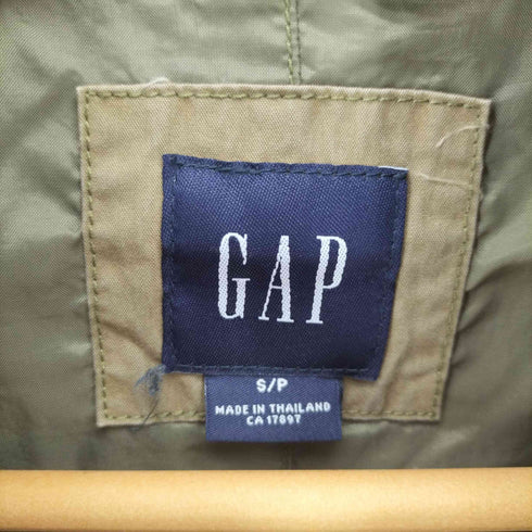 ギャップ Gap 00S OLD ミリタリー フーデッド ジャケット メンズ import:S
