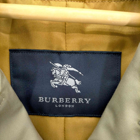 バーバリーロンドン BURBERRY LONDON ノバチェック ライナー付き 比翼ボタン ステンカラーコート レディース