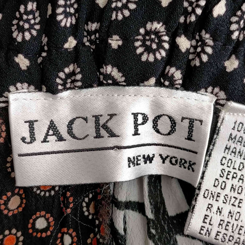 ジャックポット JACK POT パッチワークロングスカート レディース