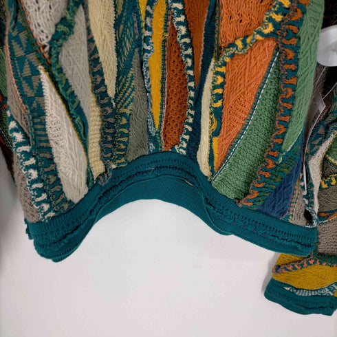 クージー COOGI 3Dニット ポロ セーター メンズ import:XL