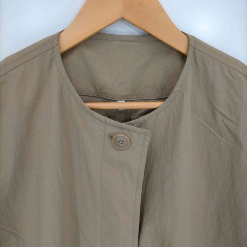 ムジルシリョウヒン 無印良品 撥水ノーカラーコート レディース JPN:XL