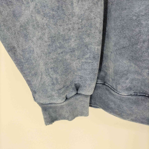 エディーバウアー Eddie Bauer USA製 黒タグ バードプリントスウェット メンズ import:M