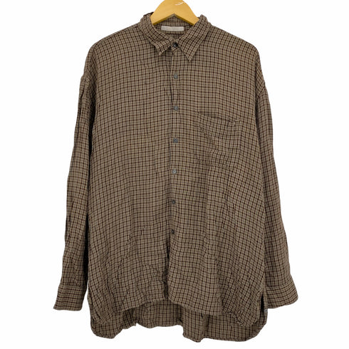 ペリーエリス PERRY ELLIS レーヨンチェックシャツ メンズ import:XL