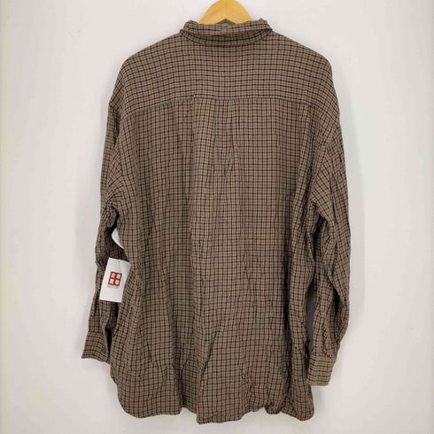 ペリーエリス PERRY ELLIS レーヨンチェックシャツ メンズ import:XL