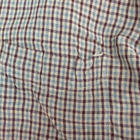 ペリーエリス PERRY ELLIS レーヨンチェックシャツ メンズ import:XL