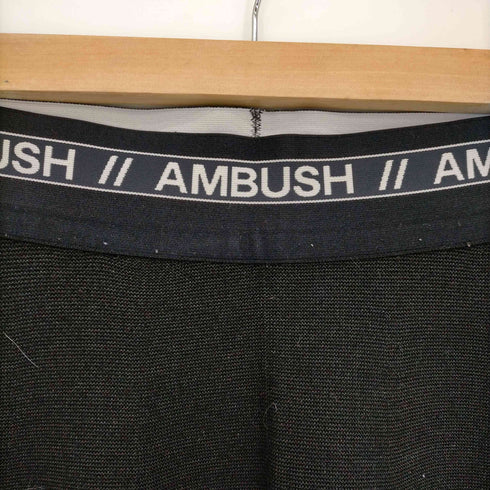アンブッシュ AMBUSH ウエストロゴ イージーフレアパンツ レディース 1
