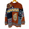 フメイ MARSH LANDING 90s ロールネック総柄ニット メンズ JPN:S