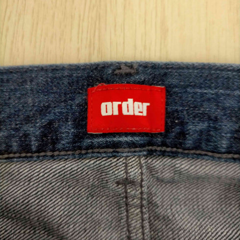 オーダー order loose denim pants used メンズ JPN:S