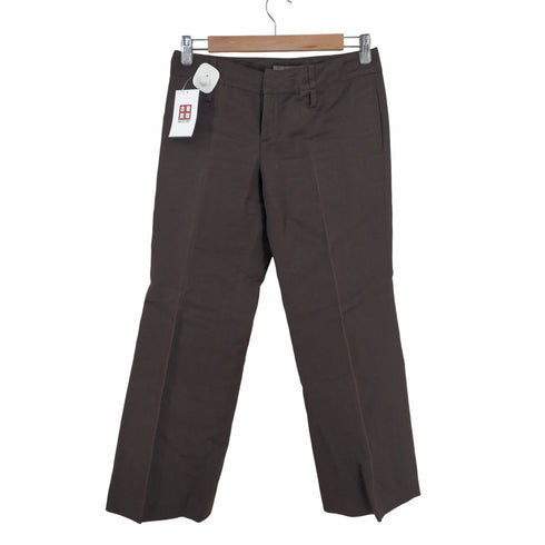 デプレ DES PRES コットンリネン ブーツカットパンツ レディース JPN:1