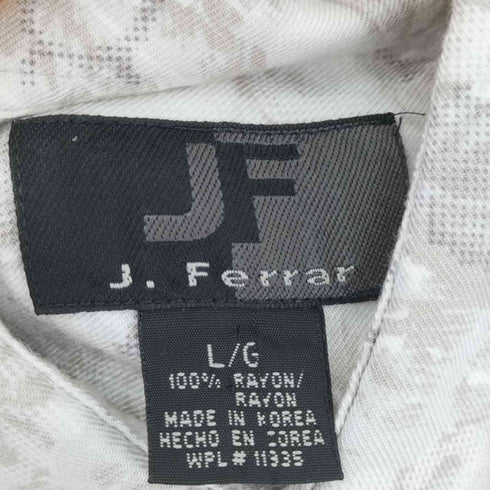 ジェイ フェラー J.FERRAR 総柄レーヨンシャツ メンズ JPN:L