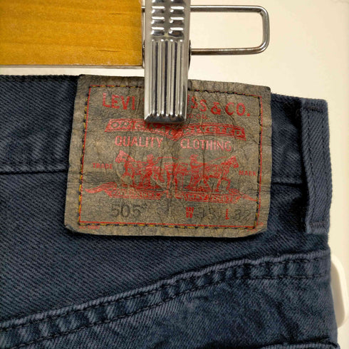リーバイス Levis 00S REGULARFIT 505 ジップフライ 後染めデニム メンズ W33 L32