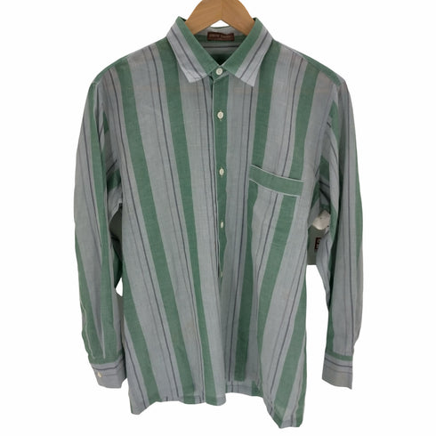 ピエールカルダン pierre cardin ストライプ レギュラーカラーシャツ メンズ JPN:L