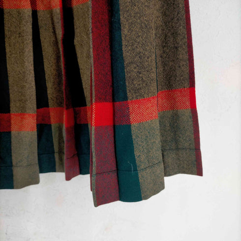 ペンドルトン PENDLETON TALON TURNABOUT THE REVERSIBLE SKIRT チェック プリーツ リバーシブルスカート レディース