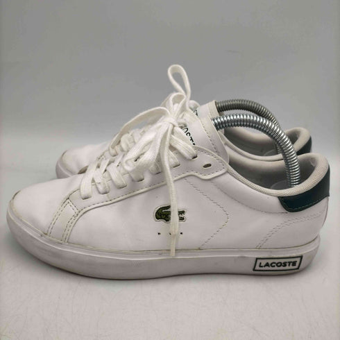 ラコステ LACOSTE 刺繍ロゴ ローカット スニーカー レディース US:5.5