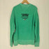 トミージーンズ tommy jeans SWEATSHIRT LONGLINE FIT 後染め プリント クルーネック スウェット メンズ S