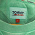 トミージーンズ tommy jeans SWEATSHIRT LONGLINE FIT 後染め プリント クルーネック スウェット メンズ S