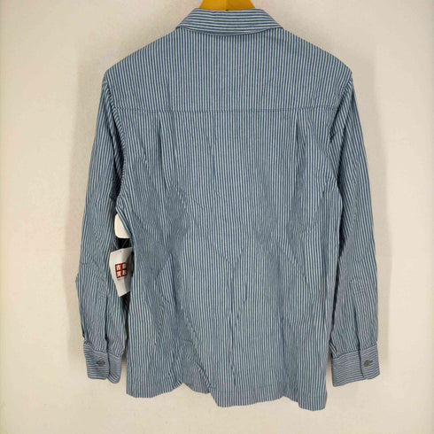 ダブルタップス WTAPS UNION LS 02 SHIRTS COTTON DENIME ストライプ ロングスリーブ シャツ メンズ JPN:M