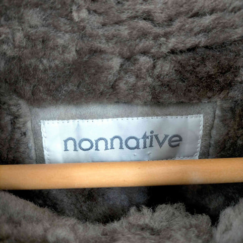 ノンネイティブ nonnative Mouton jacket メンズ ONE