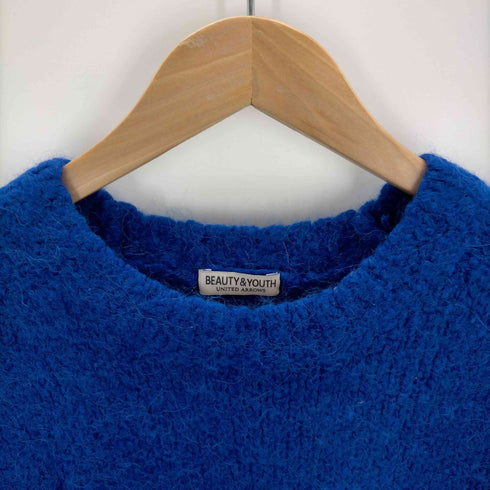 ビューティーアンドユースユナイテッドアローズ BEAUTY & YOUTH UNITED ARROWS バブル ニット オーバーサイズ クルーネック メンズ JPN:S