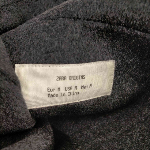 ザラ ZARA リバーシブル ウールブレンド バッグ メンズ M