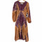 サラマリカ [Sara Mallika 22ss Cotton Block Pattern Dress レディース JPN:S