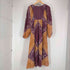 サラマリカ [Sara Mallika 22ss Cotton Block Pattern Dress レディース JPN:S