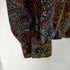 ランバン LANVIN 90S USA製 アシンメトリーボタン ペイズリーシャツジャケット レディース US:10