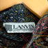 ランバン LANVIN 90S USA製 アシンメトリーボタン ペイズリーシャツジャケット レディース US:10