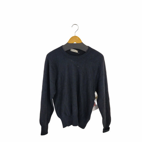 カシミア100 クルーネックニット レディース JPN:L