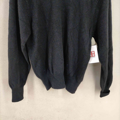 カシミア100 クルーネックニット レディース JPN:L