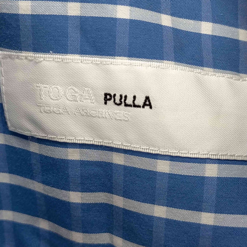 トーガプルラ TOGA PULLA コットンスタッズシャツ レディース 36