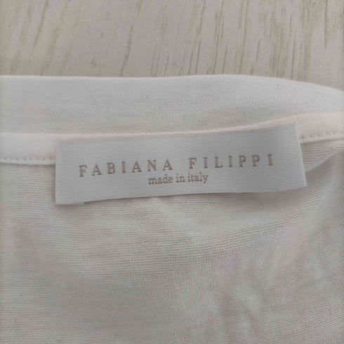 ファビアナフィリッピ FABIANA FILIPPI イタリア製 ラメポケット 長袖カットソー レディース XXS