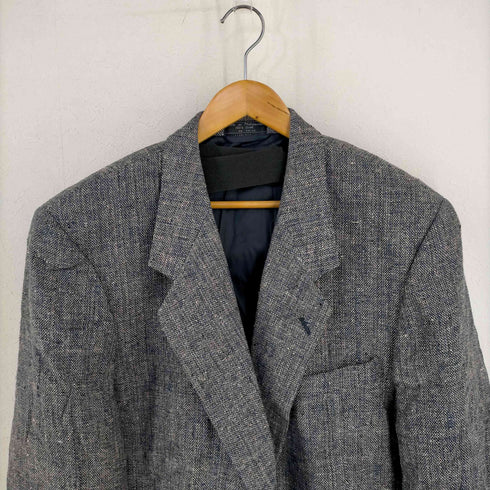 GIANELLI シルク100 ビックシルエット 2Bテーラードジャケット メンズ import:L