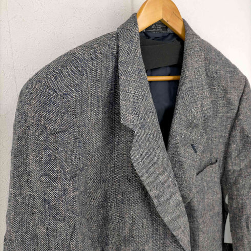 GIANELLI シルク100 ビックシルエット 2Bテーラードジャケット メンズ import:L