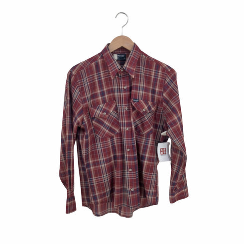 ラングラー Wrangler チェック レギュラーカラーシャツ メンズ JPN:M