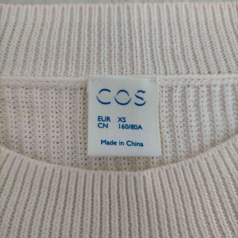コス COS 畔編み クルーネックニット レディース XS