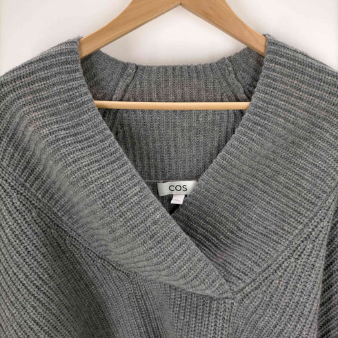 コス COS カシミヤ混 ショールネックニット レディース XS