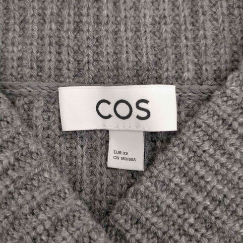 コス COS カシミヤ混 ショールネックニット レディース XS
