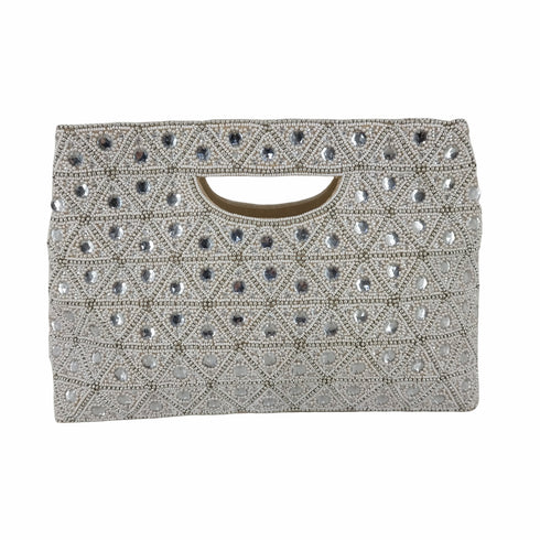 グレースコンチネンタル GRACE CONTINENTAL ビーズ刺繍バッグ オケージョン レディース