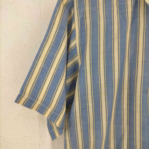 キングスロード KINGS ROAD ストライプ S/S シャツ メンズ import:M