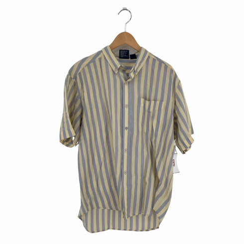 BRITANIA ストライプ S/S BDシャツ メンズ import:L