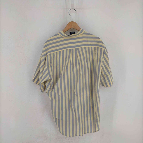 BRITANIA ストライプ S/S BDシャツ メンズ import:L