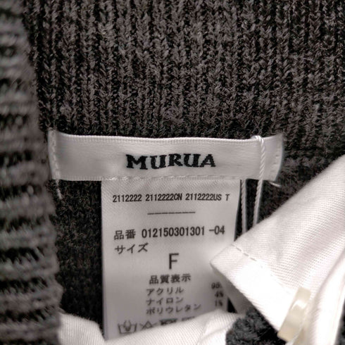 ムルーア MURUA ベストレイヤードシャツワンピース レディース FREE