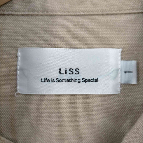 リス LISS リネンブレンドシャツ メンズ JPN:1