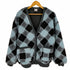 エックスガール X-girl 22AW BUFFALO PLAID BOA CARDIGAN レディース JPN:M