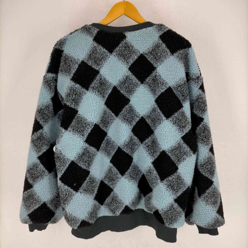 エックスガール X-girl 22AW BUFFALO PLAID BOA CARDIGAN レディース JPN:M