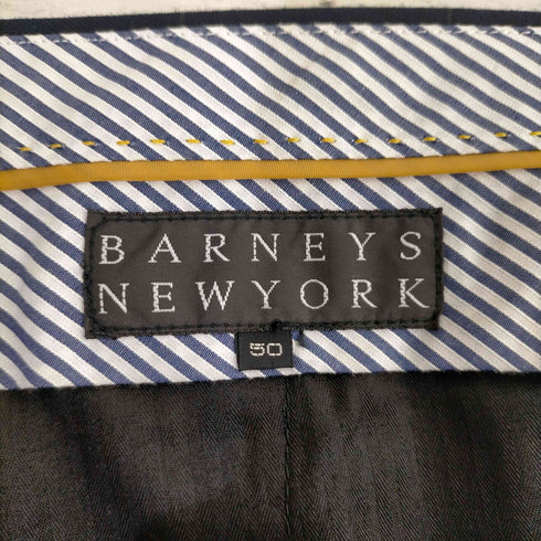 バーニーズニューヨーク BARNEYS NEWYORK グラフチェック ノータックスラックス メンズ 50